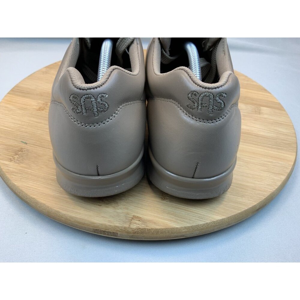 SAS Walking Shoe Women's Free Time 9.5M Mocha Cool Step Footbed EZ Lace - Picture 4 of 8